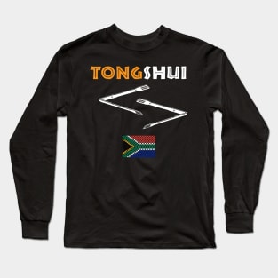 Braai Tongs South Africa Tongshui BBQ Funny Zen Long Sleeve T-Shirt